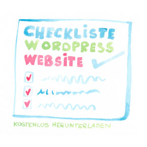 WordPress Checkliste frauhdesign